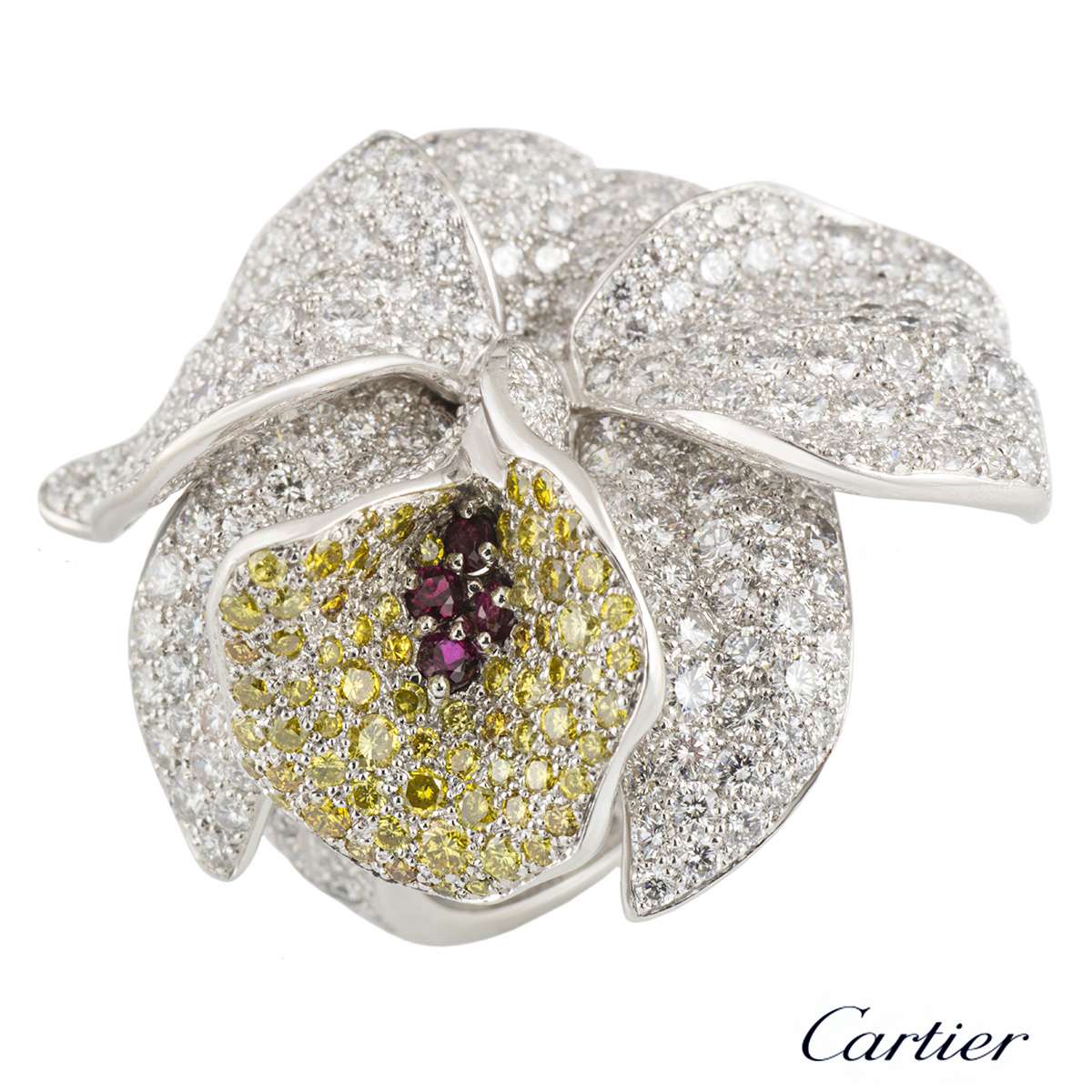 Orchid ring cartier clearance